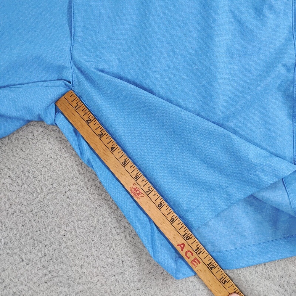 Peter Millar Shorts Mens 40 Blue Crown Sport Performance Wicking Golf Chino EUC - Picture 12 of 16